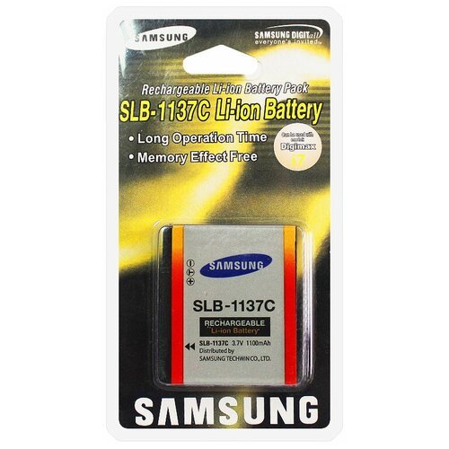 Аккумулятор SAMSUNG SLB-1137C для Samsung Digimax i7