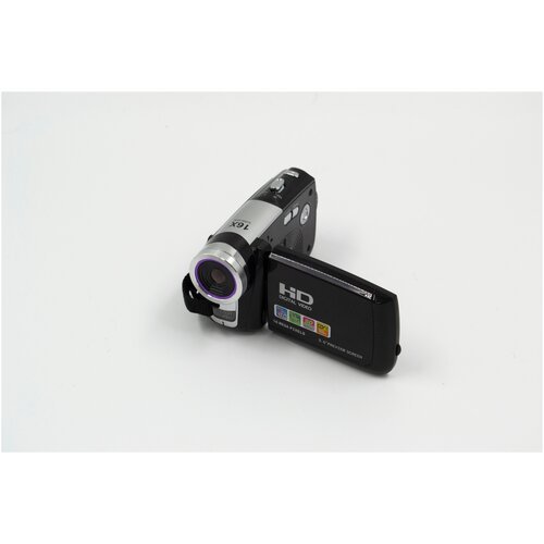 Digital video camera, цвет: черный, в комплекте: USB провод, ремешок, чехол для камеры.