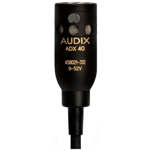 Audix ADX40HC, разъем: XLR 3 pin (M), черный