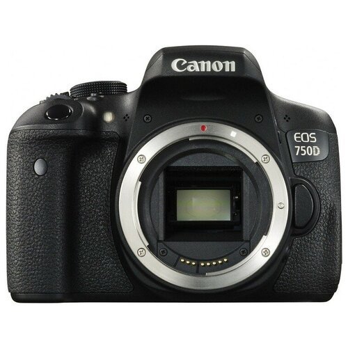 Фотоаппарат Canon EOS 750D Body, черный