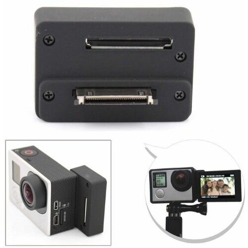 Адаптер поворота экрана LCD на 180 градусов для экшен камер GoPro 3/3+/4