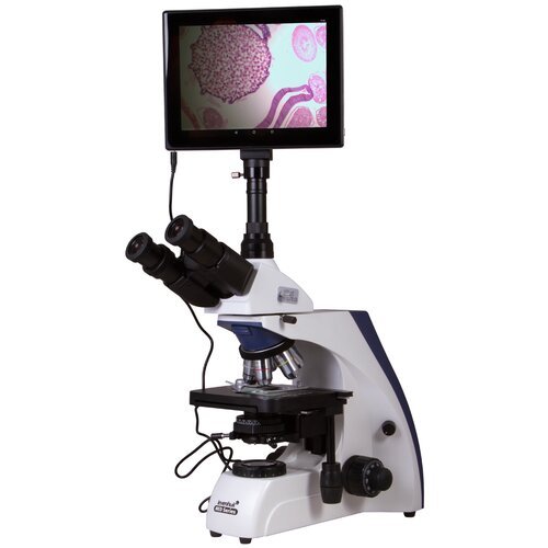 Микроскоп LEVENHUK MED D30T LCD белый