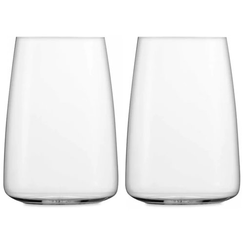Набор стаканов для воды большие 2шт. 530 мл хрустальные ZWIESEL GLAS Simplify арт.122058