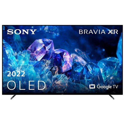 55' Телевизор Sony XR-55A80K 2022 LED, OLED, черный