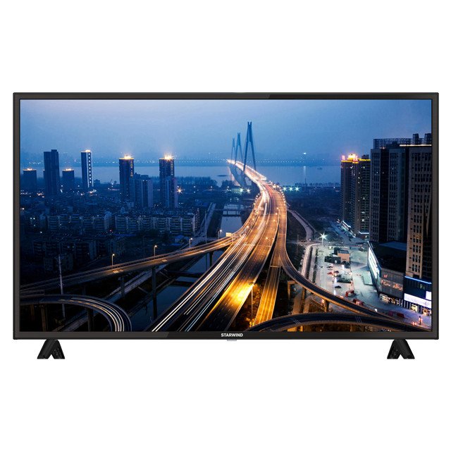 телевизор LED STARWIND 43' SW-LED43UB404 Smart TV черный