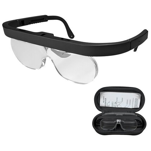 Лупа очки увеличительные со сменными линзами (прмт-103107)