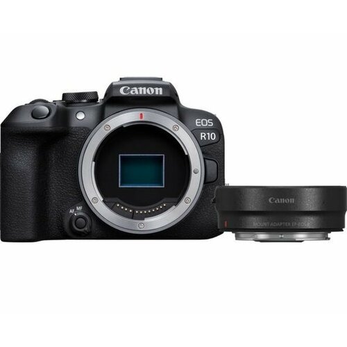 Canon EOS R10 + EF EOS R mount adapter //