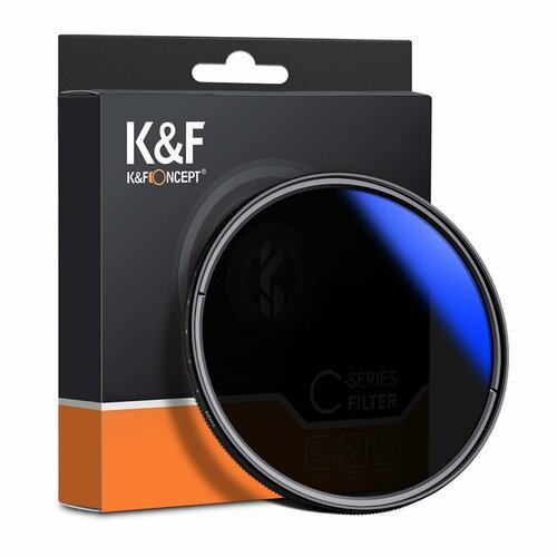 Нейтрально-серый фильтр K&F Concept KF01.1403 Slim Variable/Fader NDX, ND2~ND400, Blue Coated, 67mm