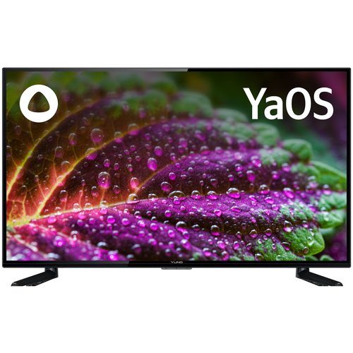 Телевизор Yuno YaOS ULX-50UTCS3234, 50', LED, 4K Ultra HD, черный