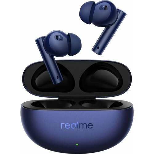 Наушники REALME Buds Air 5 RMA2301, Bluetooth, внутриканальные, синий [631215000026]