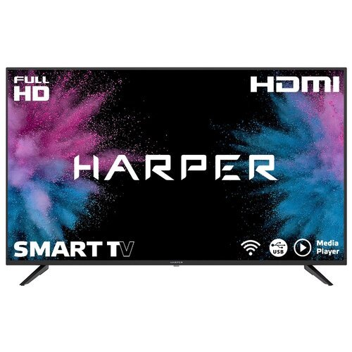 43' Телевизор HARPER 43F670TS 2020 LED, HDR, черный