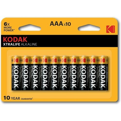 Алкалиновые батарейки Kodak CR2032/AAA, 10 шт.