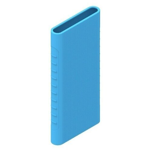 Силиконовый чехол для Xiaomi Power Bank 2 5000 mAh, blue
