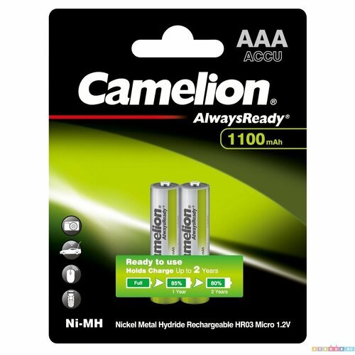 Camelion NH-AAA1100BP2 Аккумулятор 15037