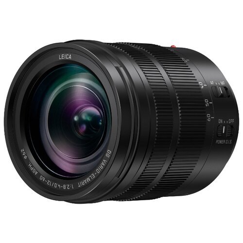 Объектив Panasonic Vario-Elmarit 12-60mm f/2.8-4.0 ASPH. O.I.S. Lumix G Leica DG (H-ES12060), черный