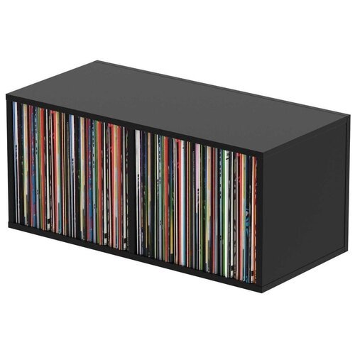 Glorious Record Box Black 230 подставка, система хранения виниловых пластинок 230 шт. Цвет чёрный