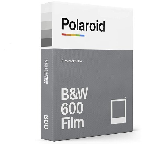 Картридж Polaroid BW 600 Film полароид чб 8 снимков