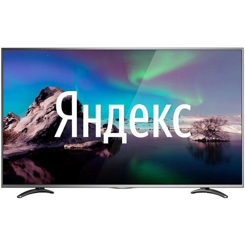 50' Телевизор VEKTA LD-50SU8921BS 2021 LED, хром
