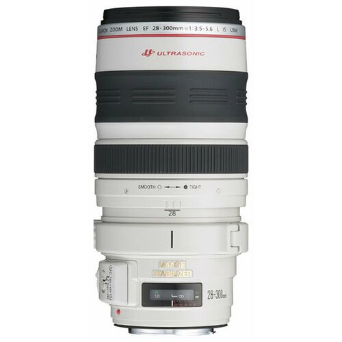 Объектив Canon EF 28-300mm f/3.5-5.6L IS USM, белый