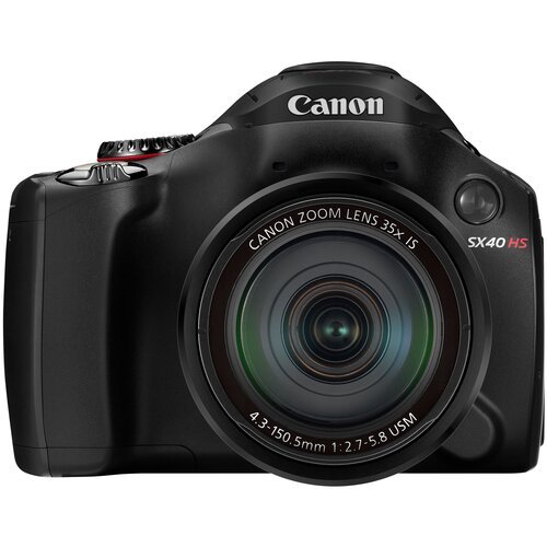 Фотоаппарат Canon PowerShot SX40 HS, черный
