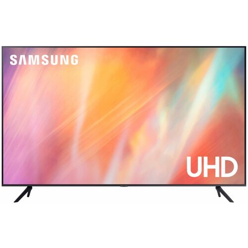 58' Телевизор Samsung UE58AU7160U 2021 LED, HDR, серый титан