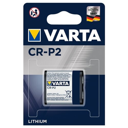 Батарейка VARTA CR-P2, 1 шт.