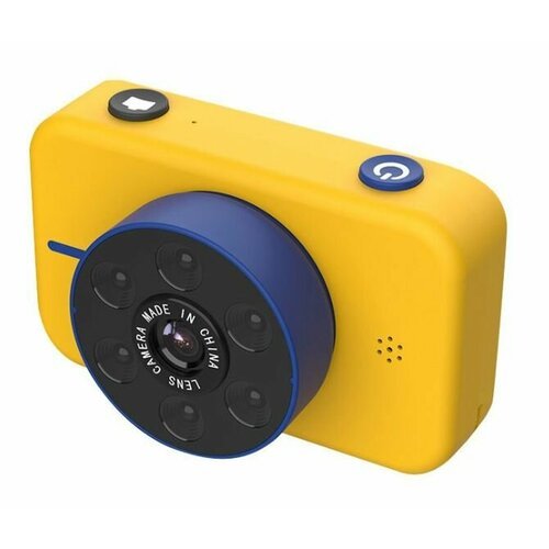 Детский цифровой фотоаппарат 4K HD (жёлтый)
