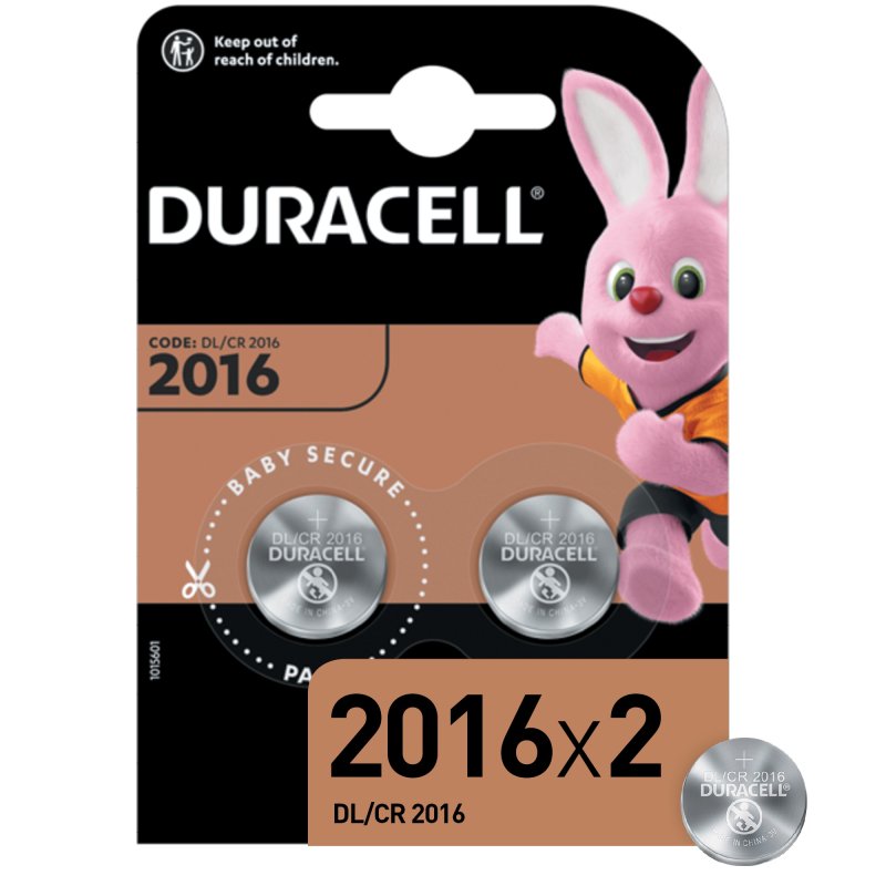Батарейки Duracell 2016 3В 2 шт