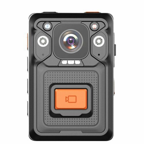 Нагрудный видеорегистратор RIXET RX16 128 Гб GPS с разрешением Super Full HD и с ночным видением, персональный носимый регистратор на одежду, нательная цифровая камера