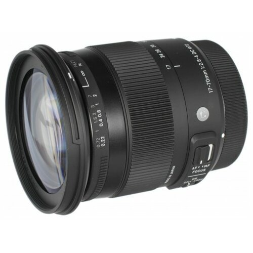 Объектив Sigma AF 17-70mm f/2.8-4.0 DC MACRO OS HSM new Contemporary Canon EF-S, черный