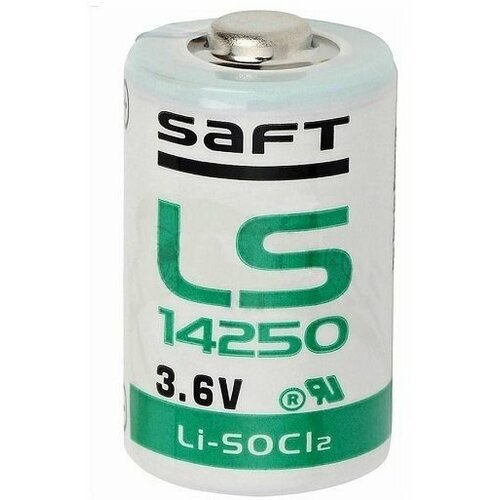 Батарейка SAFT 1/2AA, ER14250, LS14250 (Li-SOCI2, 1200mAh) 3.6V