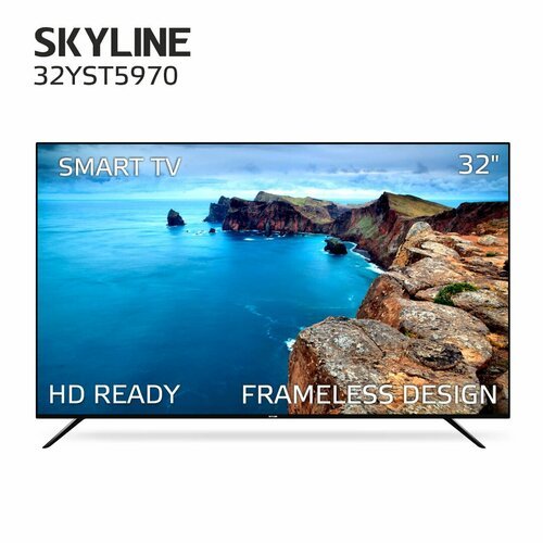 32' Телевизор SkyLine 32YST5970 Rev3 2023 LED, черный