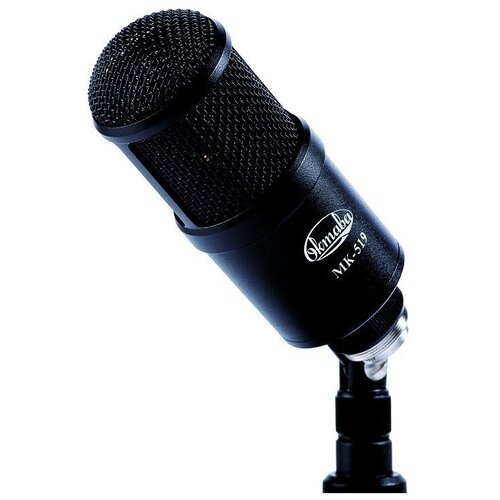 Микрофон проводной Октава МК-519, разъем: XLR 5 pin (M), черный