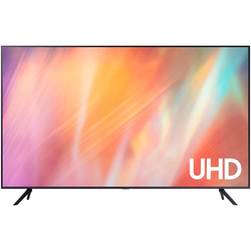 65' Телевизор Samsung UE65AU7170U 2021 LED, HDR RU, серый титан