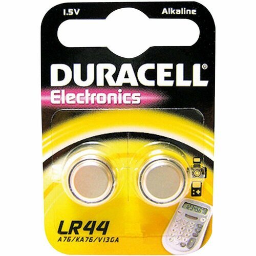 Элемент питания A76 Duracell LR44 цена за 1 батарейку
