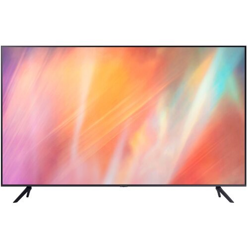 70' Телевизор Samsung UE70AU7100U 2021 LED, HDR, QLED RU, черный