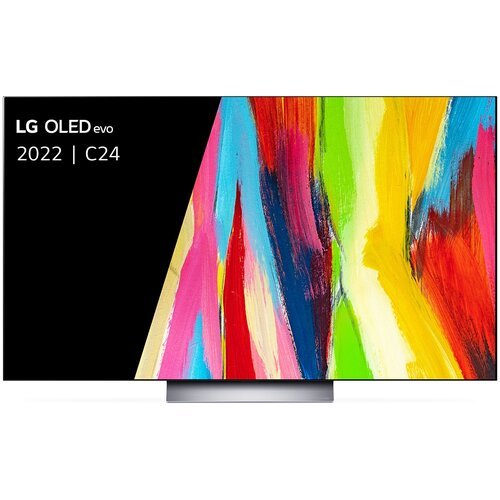 55' Телевизор LG OLED55C24LA 2022, серый