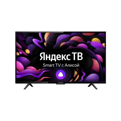 Телевизор Irbis 43U1 YDX 115FBS2, 43', 3840x2160,16:9, Frameless, Tuner (DVB-T2/DVB-S2/DVB-C), Android 9.0 Pie, Яндекс, 1,5GB/8GB, Wi-Fi, Input