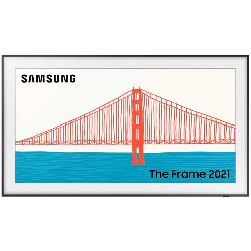 85' Телевизор Samsung The Frame QE85LS03AAU 2021 HDR, QLED, LED, Neo QLED, черный