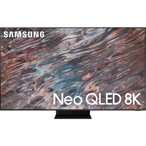 85' Телевизор Samsung QE85QN800AU 2021 Neo QLED, HDR, QLED, NanoCell, LED, нержавеющая сталь