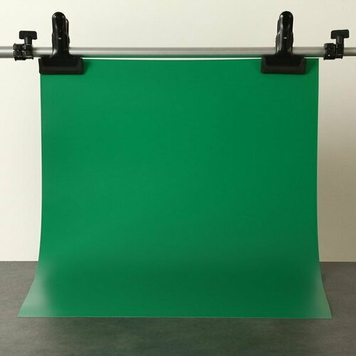 Фотофон для предметной съёмки 'Зелёный' ПВХ, 50 x 70 см