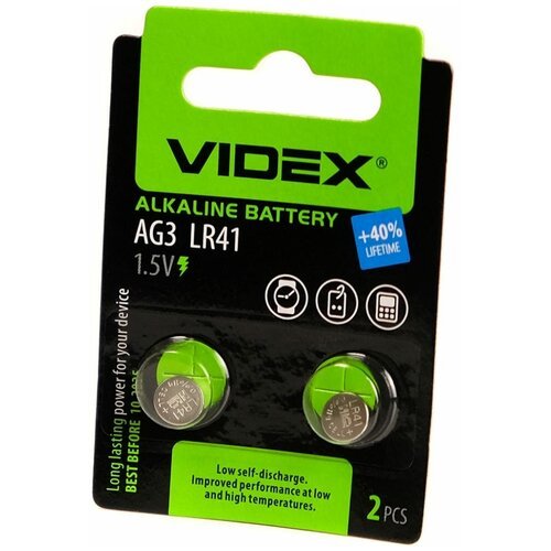Щелочная-алкалиновая батарейка Videx VID-AG03-2BC