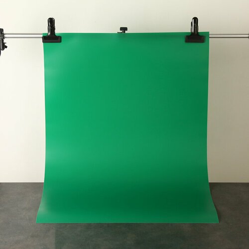 Фотофон для предметной съёмки 'Зелёный' ПВХ, 100 х 70 см