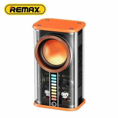 Беспроводная колонка Remax RB-M68, 5W, Bluetooth 5,3 TWS, (Orange)