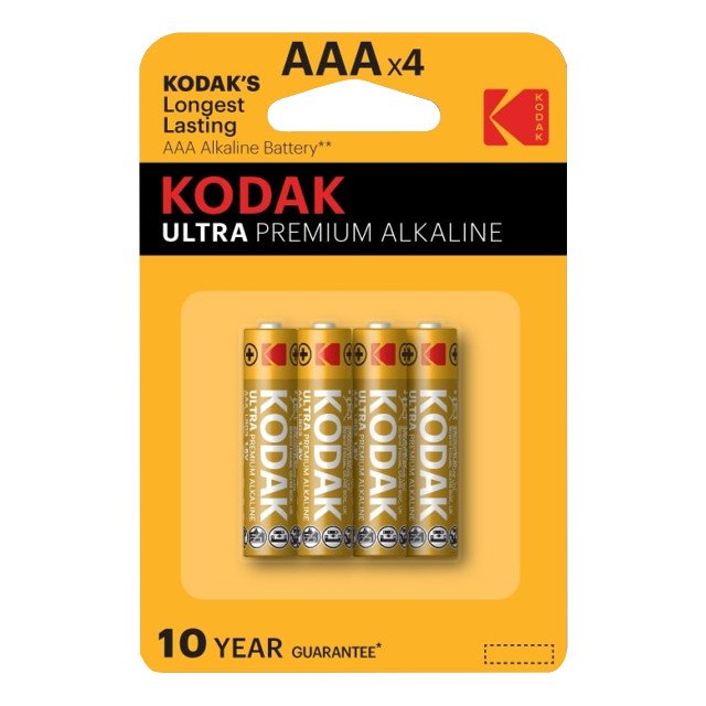 батарейка KODAK Ultra Digital LR03 AAА блистер 4шт