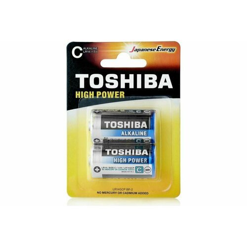 Элемент питания Toshiba алкалиновый LR14 2452