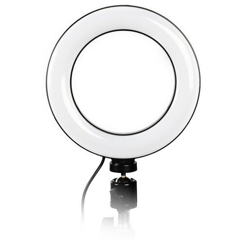 Кольцевая светодиодная лампа 16 см с держателем для телефона, для фото/видео съемки