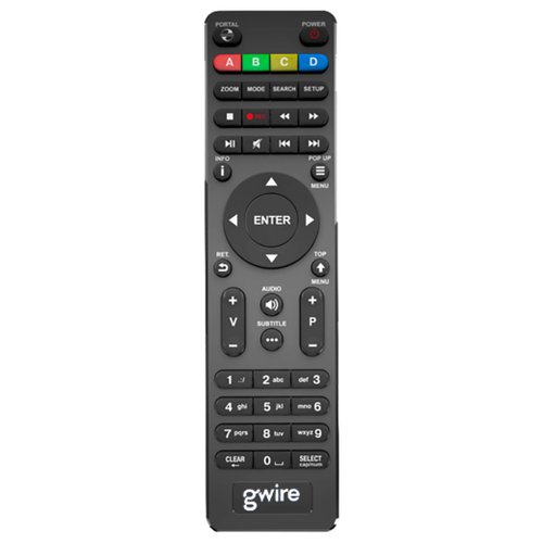 Пульт ДУ Gwire 95002 Dune для медиаплееров Dune HD TV-101W, HD TV-102W, HD Solo Lite, черный