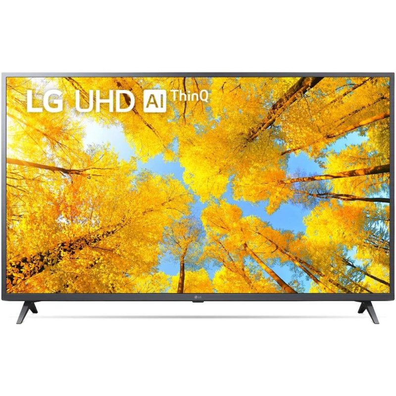 Телевизор 55' LG 55UQ76003LD (4K UHD 3840x2160, Smart TV) темно-серый