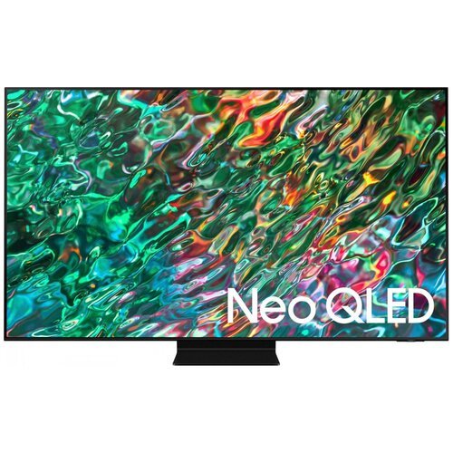 55' Телевизор Samsung QE55QN90BAU 2022 HDR, Neo QLED, QLED, LED, черный